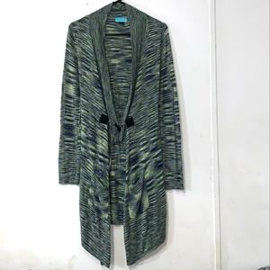 🎃- Anthropologie Stacia sz S Bamboo. (Lyocell) Cotton Blend Long Line Cardigan